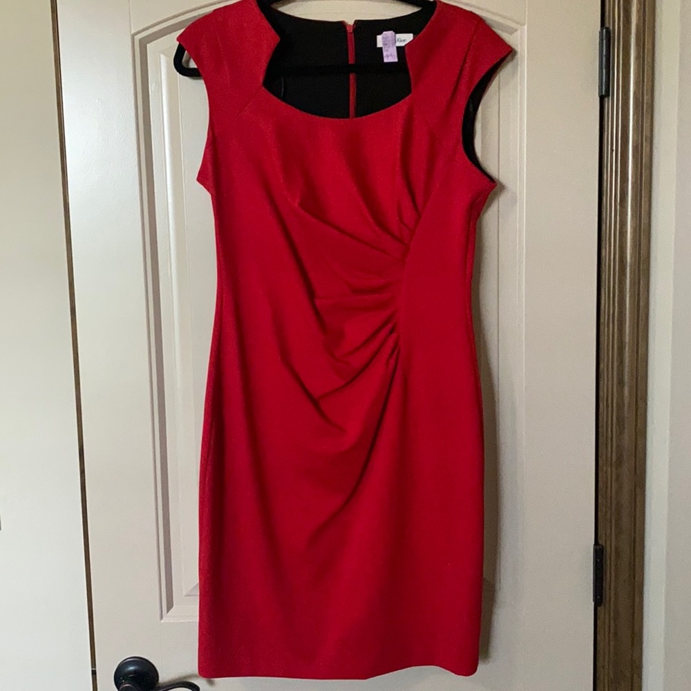 Red Calvin Klein Dress